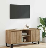 VidaXL TV-kast Artisan Eiken 104 x 35 x 50 cm Bewerkt hout