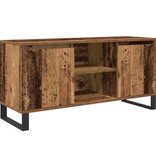 VidaXL TV-kast Oud Hout 104 x 35 x 50 cm Bewerkt hout
