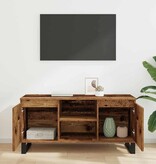 VidaXL TV-kast Oud Hout 104 x 35 x 50 cm Bewerkt hout