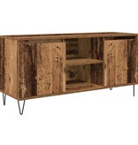 VidaXL TV-kast Oud Hout 104 x 35 x 50 cm Bewerkt hout