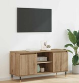 VidaXL TV-kast Artisan Eiken 104 x 35 x 50 cm Bewerkt hout