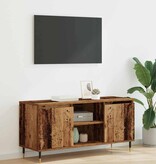 VidaXL TV-kast Oud Hout 104 x 35 x 50 cm Bewerkt hout
