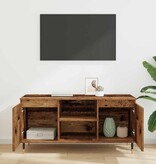 VidaXL TV-kast Oud Hout 104 x 35 x 50 cm Bewerkt hout