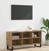 VidaXL TV-kast Artisan Eiken 103,5 x 30 x 50 cm Bewerkt hout