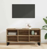 VidaXL TV-kast Artisan Eiken 103,5 x 30 x 50 cm Bewerkt hout