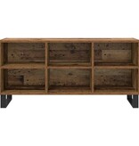 VidaXL TV-kast Oud Hout 103,5 x 30 x 50 cm Bewerkt hout
