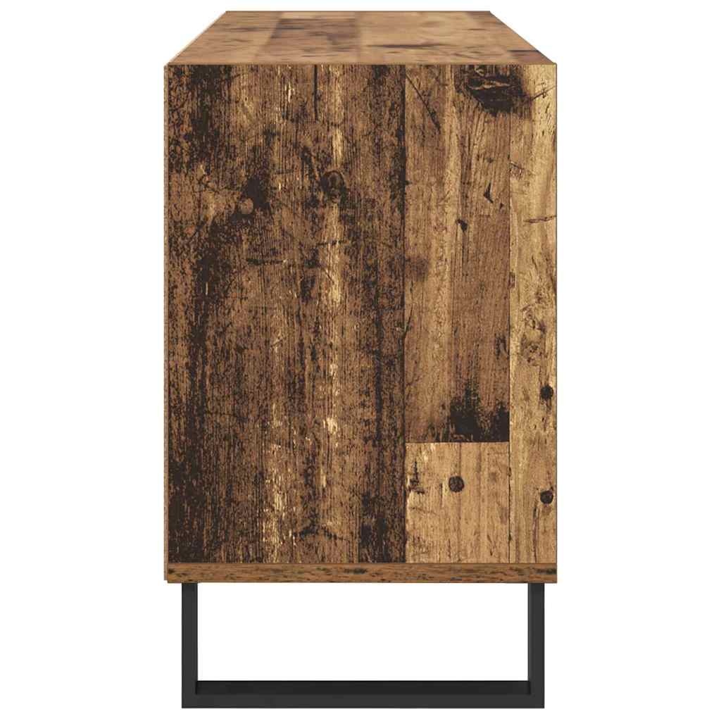 VidaXL TV-kast Oud Hout 103,5 x 30 x 50 cm Bewerkt hout