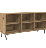 VidaXL TV-kast Artisan Eiken 103,5 x 30 x 50 cm Bewerkt hout