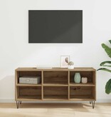 VidaXL TV-kast Artisan Eiken 103,5 x 30 x 50 cm Bewerkt hout
