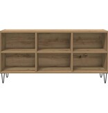 VidaXL TV-kast Artisan Eiken 103,5 x 30 x 50 cm Bewerkt hout