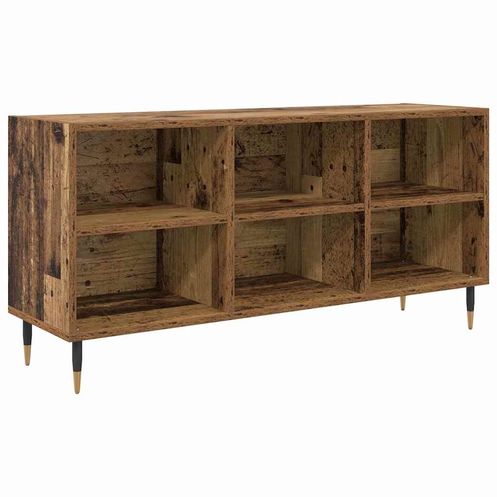 VidaXL TV-kast Oud Hout 103,5 x 30 x 50 cm Bewerkt hout