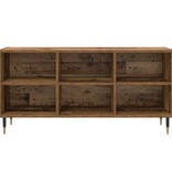 VidaXL TV-kast Oud Hout 103,5 x 30 x 50 cm Bewerkt hout