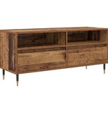 VidaXL TV-kast Oud Hout 100 x 34,5 x 44,5 cm Gemonteerd hout en ijzer
