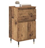 VidaXL Dressoir Oud Hout 40 x 35 x 70 cm Gemonteerd hout en ijzer