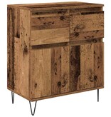 VidaXL Dressoir Oud Hout 60 x 35 x 70 cm Gemonteerd hout en ijzer