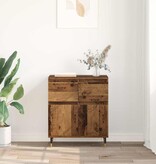 VidaXL Dressoir Oud Hout 60 x 35 x 70 cm Gemonteerd hout en ijzer