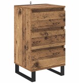 VidaXL Dressoir met lade Oud hout Bewerkt hout