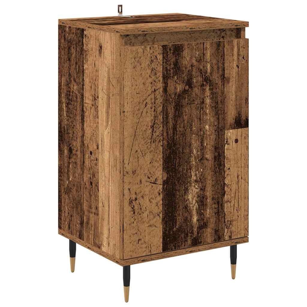 VidaXL Dressoir 2 pcs Oud Hout 40 x 35 x 70 cm