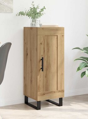 VidaXL Dressoir Artisan Eiken 34,5 x 34 x 90 cm