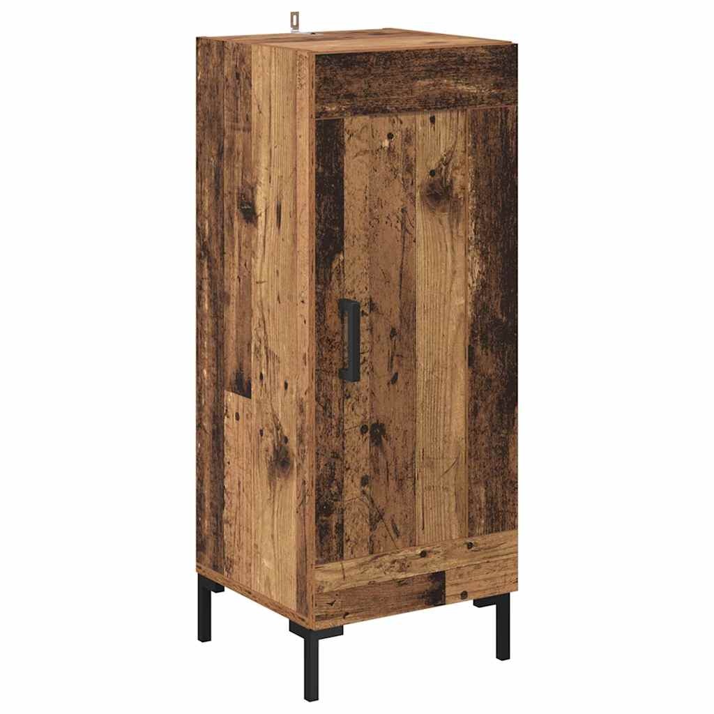 VidaXL Dressoir Olden Oud Hout 34,5 x 34 x 90 cm