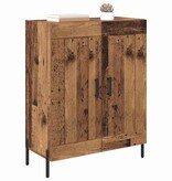 VidaXL Dressoir Oud Hout 69,5 x 34 x 90 cm Gemonteerd hout en ijzer