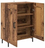 VidaXL Dressoir Oud Hout 69,5 x 34 x 90 cm Gemonteerd hout en ijzer