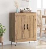 VidaXL Dressoir Artisan Eiken 69,5 x 34 x 90 cm