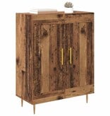 VidaXL Dressoir Oud Hout 69,5 x 34 x 90 cm Gemonteerd hout en ijzer