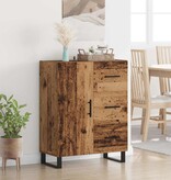 VidaXL Dressoir Oud Hout 69,5 x 34 x 90 cm Gemonteerd hout en ijzer