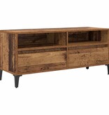 VidaXL TV-kast Oud Hout 100 x 34,5 x 44,5 cm Gemonteerd hout en ijzer
