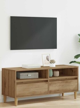 VidaXL TV-kast Artisan Eiken 100 x 34,5 x 44,5 cm Bewerkt hout