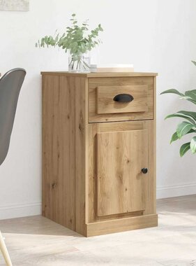 VidaXL Bijzetkast Artisan Eiken 40 x 50 x 75 cm Bewerkt hout