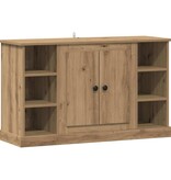VidaXL Dressoir Artisan Eiken 100 x 35,5 x 60 cm Bewerkt hout
