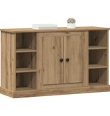 VidaXL Dressoir Artisan Eiken 100 x 35,5 x 60 cm Bewerkt hout