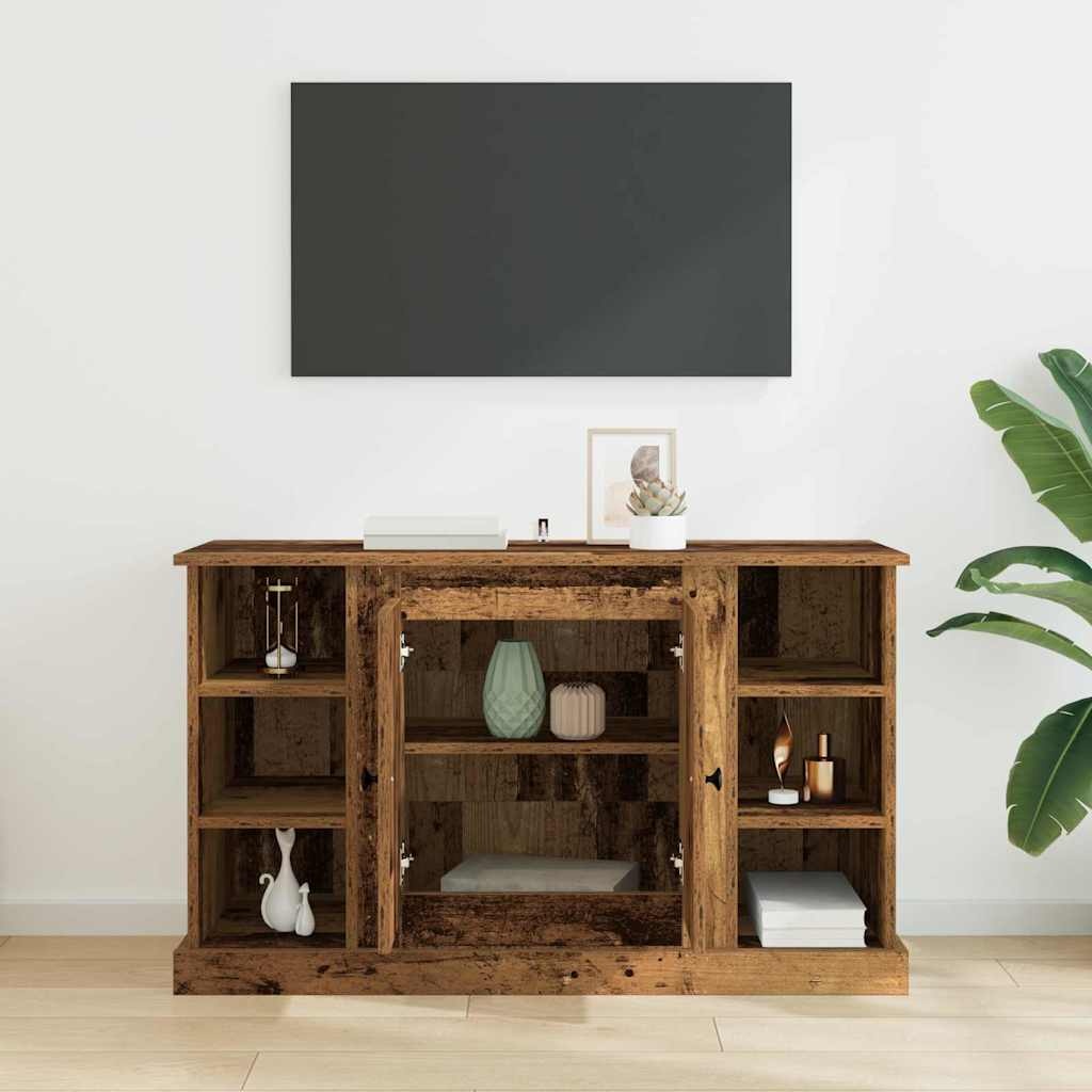 VidaXL Dressoir Oud Hout 100 x 35,5 x 60 cm Bewerkt hout