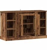 VidaXL Dressoir Oud Hout 100 x 35,5 x 60 cm Bewerkt hout