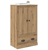 VidaXL Highboard Artisan Eiken 60 x 35,5 x 103,5 cm Bewerkt hout