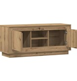 VidaXL TV-kast Artisan Eiken 102 x 35 x 45 cm Bewerkt hout
