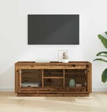 VidaXL TV-kast Oud Hout 102 x 35 x 45 cm Bewerkt hout