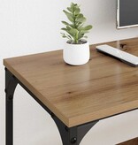 VidaXL TV-kast Artisan Eiken 201 x 35 x 45 cm Gemonteerd hout en ijzer