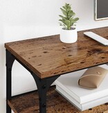 VidaXL TV-kast Oud Hout 160 x 30 x 50 cm Gemonteerd hout en ijzer