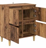 VidaXL Dressoir Oud Hout 60 x 35 x 70 cm Bewerkt hout