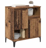 VidaXL Dressoir Oud hout 60 x 35 x 70 cm Bewerkt hout