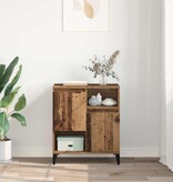 VidaXL Dressoir Oud hout 60 x 35 x 70 cm Bewerkt hout