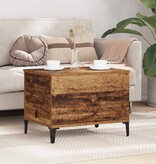 VidaXL Salontafel Oud Hout 60 x 44,5 x 45 cm Bewerkt hout