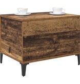 VidaXL Salontafel Oud Hout 60 x 44,5 x 45 cm Bewerkt hout