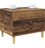 VidaXL Nachtkastje Oudhout 60 x 44,5 x 45 cm Bewerkt hout