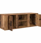 VidaXL TV-kast Oud Hout 100 x 31,5 x 35 cm Bewerkt hout