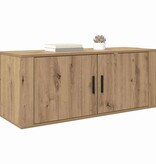 VidaXL Wandgemonteerde TV-kast Artisan Eiken 100 x 34,5 x 40 cm