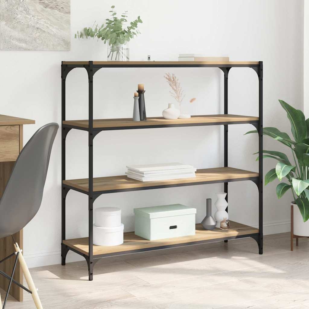 VidaXL Boekenkast Artisan Eiken 100 x 33 x 100 cm